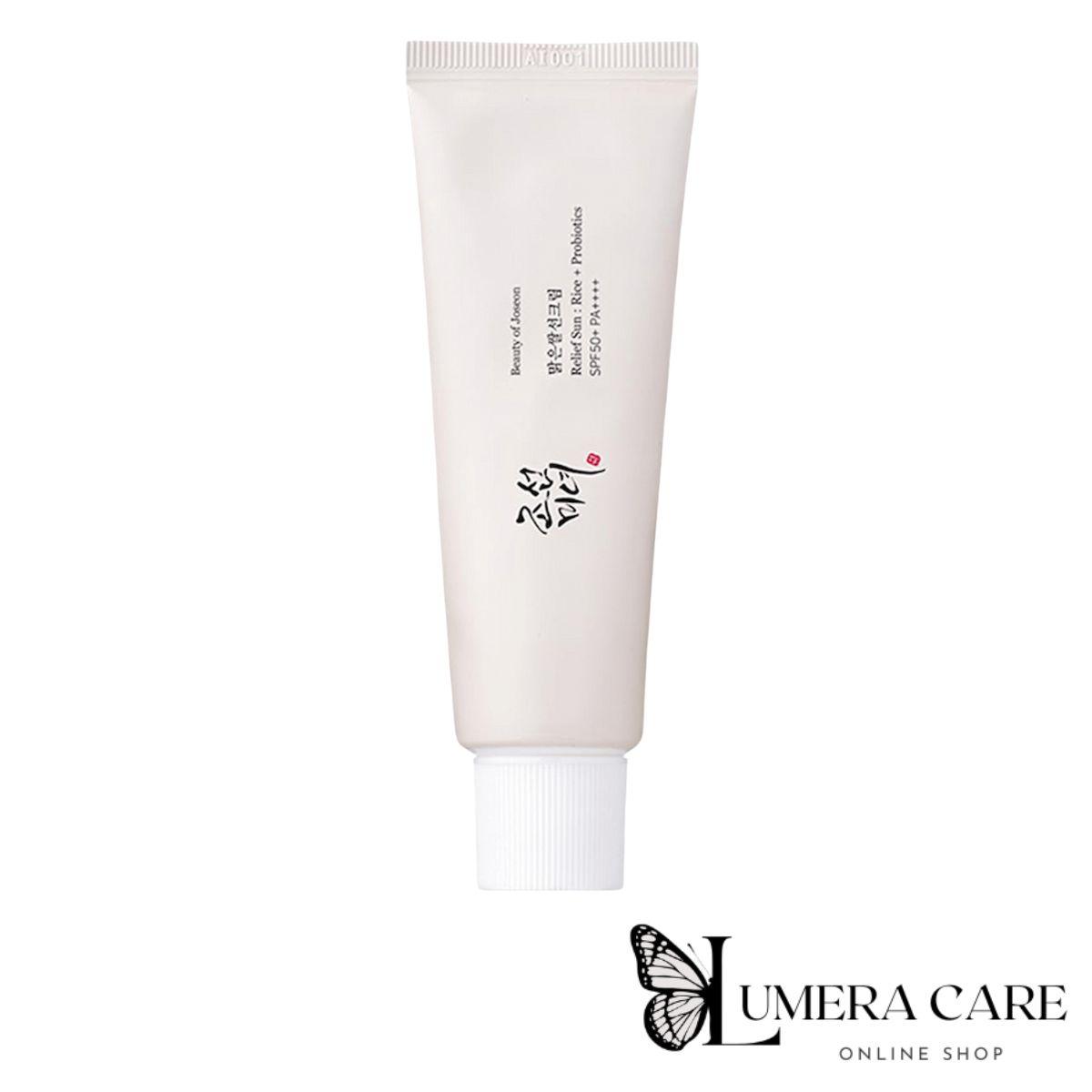 کرم ضدآفتاب برنج و پروبیوتیک SPF 50 بیوتی آف جوسان
