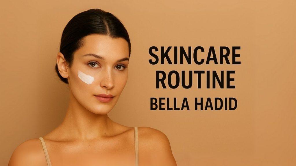 روتین پوستی bella hadid